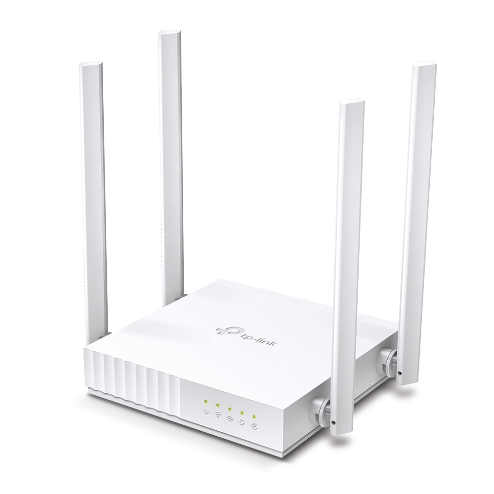 TP-LINK ARCHER C24 wireless router Fast Ethernet Dual-band (2.4 GHz | 5 GHz) White (ARCHER C24)