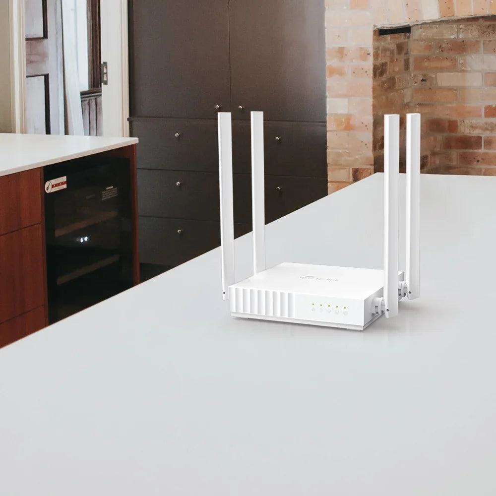 TP-LINK ARCHER C24 wireless router Fast Ethernet Dual-band (2.4 GHz | 5 GHz) White (ARCHER C24)