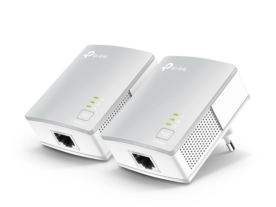 TP-LINK AV600 Powerline Starter Kit | HomePlug AV | 1 x 10|100Mb|s RJ-45 (TL-PA4010 KIT)