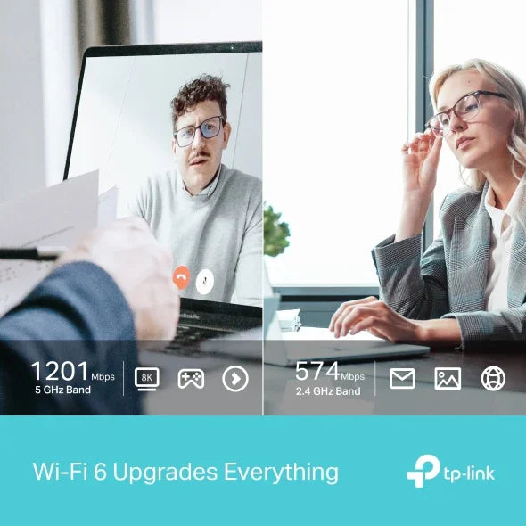 TP-LINK AX1800 Dual Band Wi-Fi 6 Wireless USB Adapter (ARCHER TX20U)