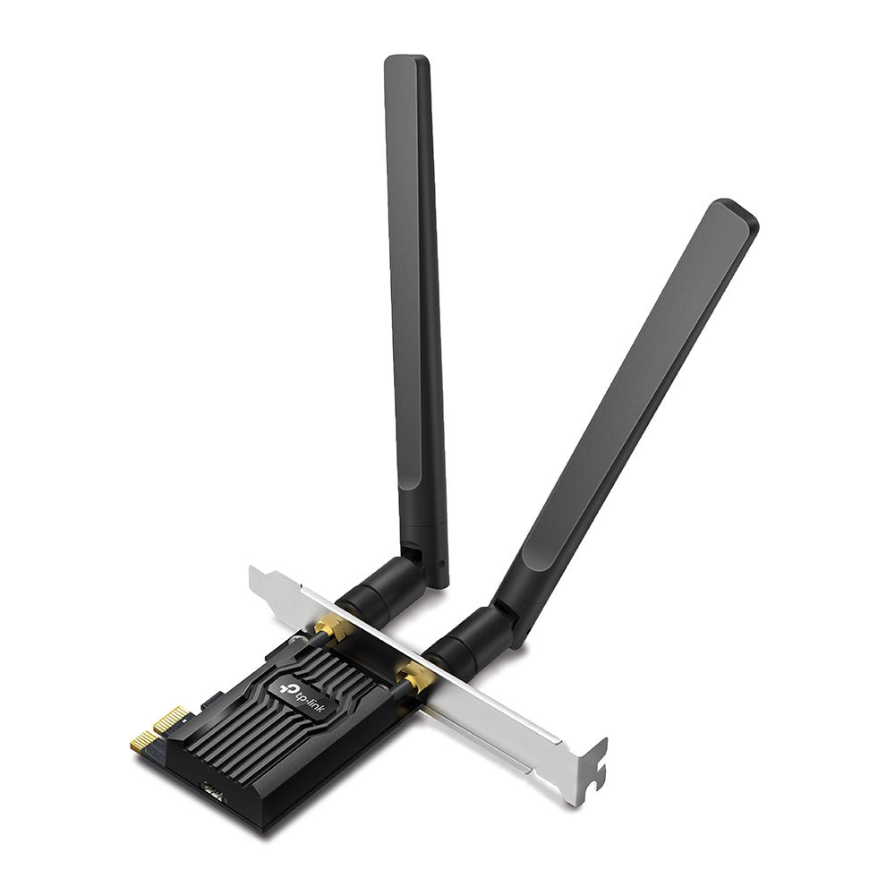 TP-LINK AX1800 Wi-Fi 6 | 802.11ax | 2.4|5 GHz | Bluetooth 5.2 | 55 x 36 x 11.5 mm (ARCHER TX20E)
