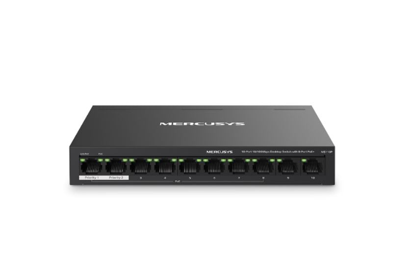 TP-LINK Mercusys MS110P: 8-Port PoE+ Switch