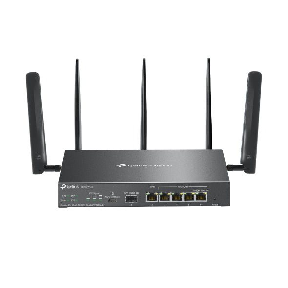 TP-LINK Omada 4G+ Cat6 AX3000 Gigabit VPN Router (ER706W-4G)