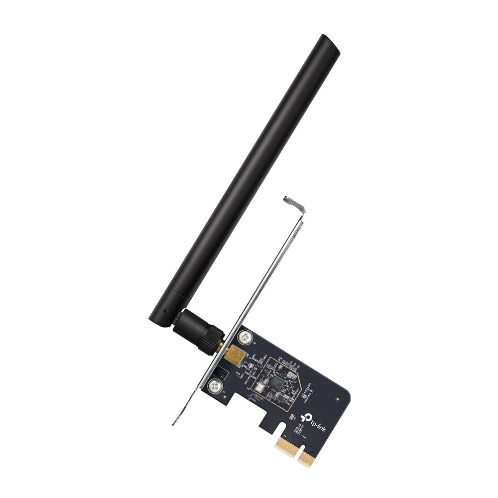 TP-LINK PCI Express | IEEE 802.11b|g|n 2.4 GHz | IEEE 802.11a|n|ac 5 GHz | AC600 | WEP | WPA|WPA2|WPA3 | WPA-PSK|WPA2-PSK|WPA3-SAE (ARCHER T2E)
