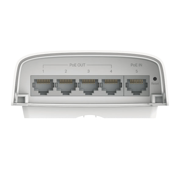 TP-LINK RJ45x5 | PoE | 71.5W | 10G | 8k | 9kb | 4.1Mb (SG2005P-PD)