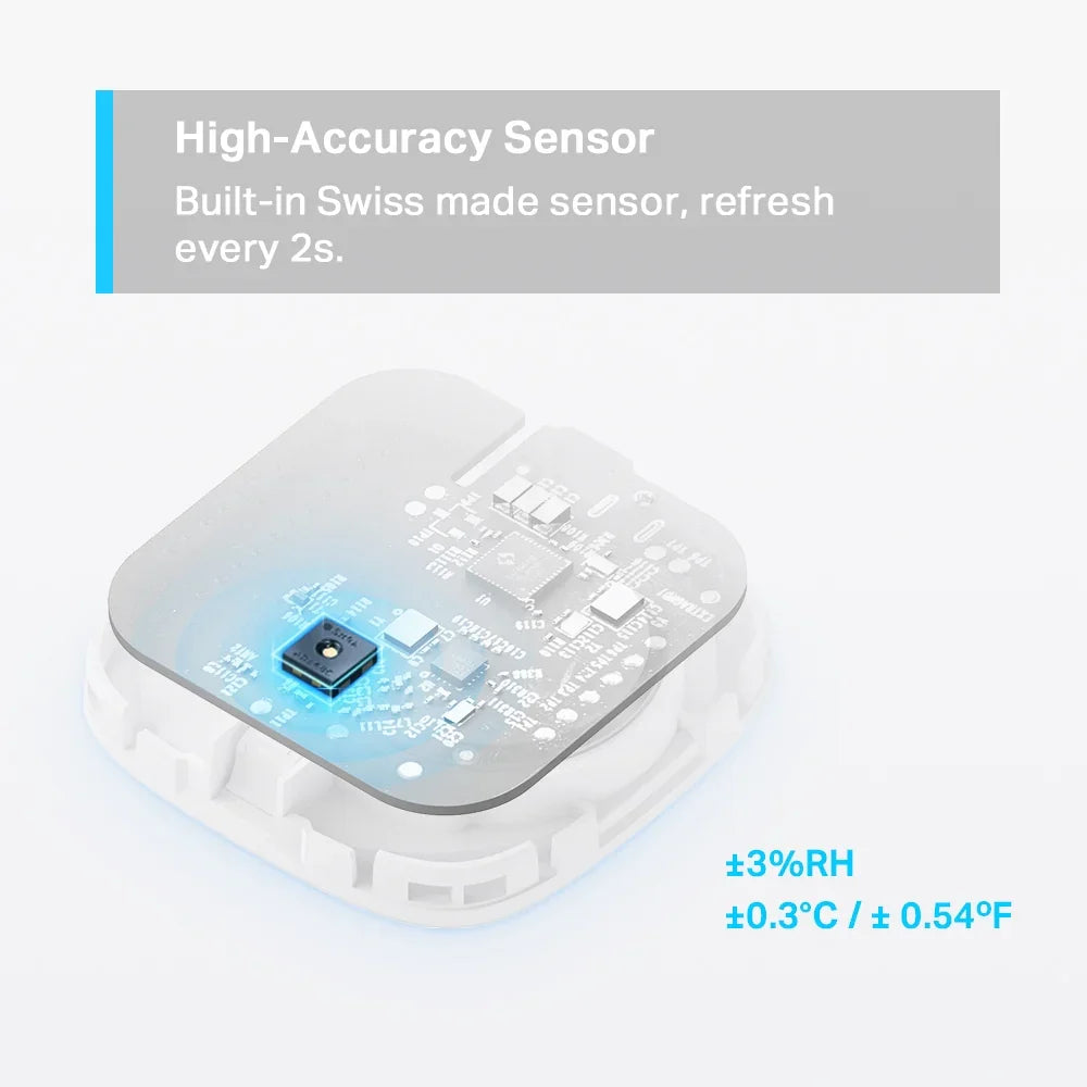TP-LINK Tapo Smart Temperature & Humidity Monitor | 868 | 922 MHz | CR2450 | 46x46x12.3 mm (TAPO T310)