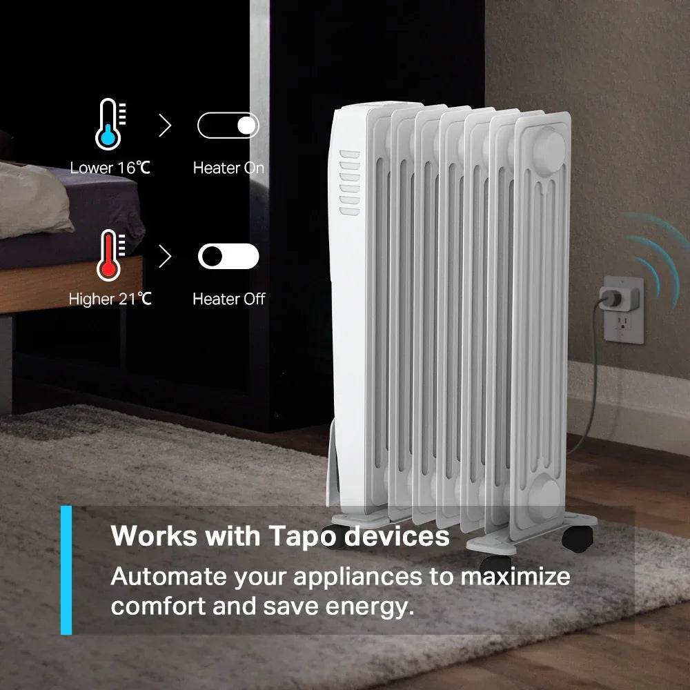 TP-LINK Tapo Smart Temperature & Humidity Monitor | 868 | 922 MHz | CR2450 | 46x46x12.3 mm (TAPO T310)