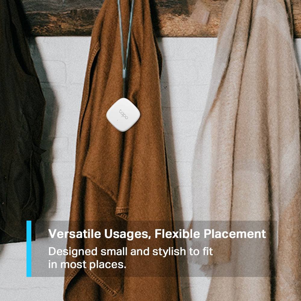 TP-LINK Tapo Smart Temperature & Humidity Monitor | 868 | 922 MHz | CR2450 | 46x46x12.3 mm (TAPO T310)