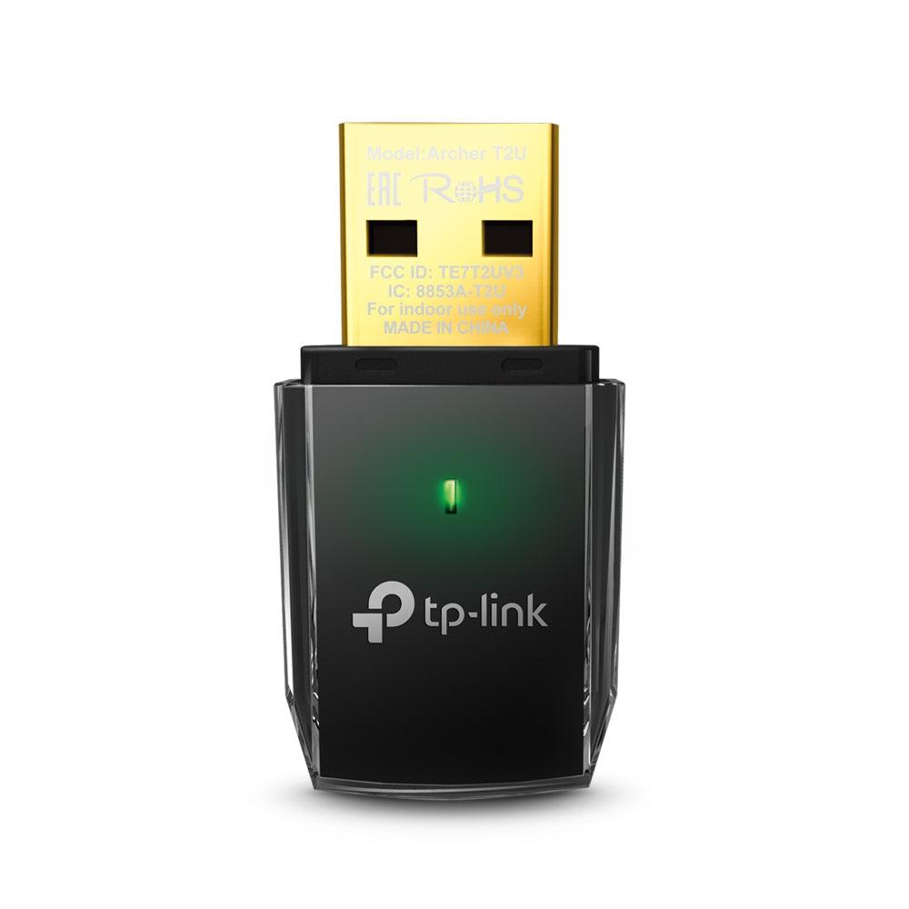 TP-LINK USB 2.0 | Omni Directional | 5 GHz | 2.4 GHz | <20dBm (EIRP) | FCC | RoHS (ARCHER T2U)