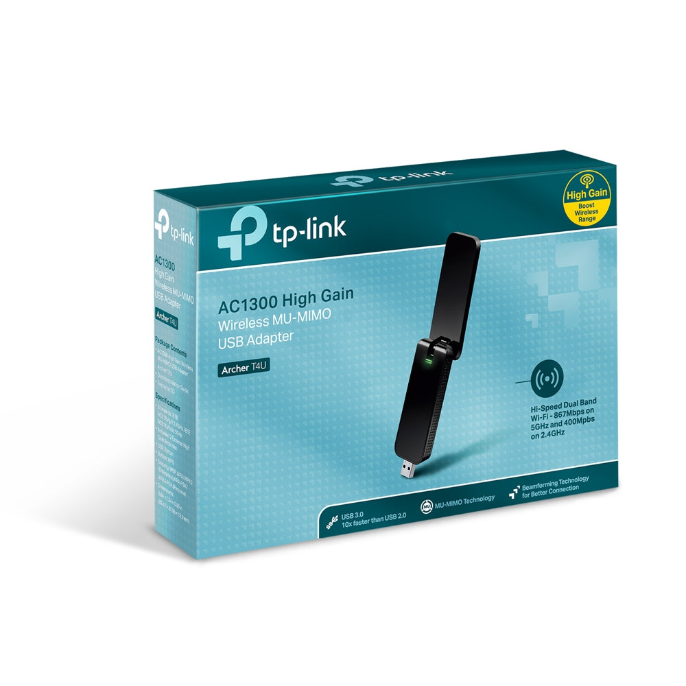 TP-LINK USB 3.0 | WPS button | IEEE 802.11ac | IEEE 802.11a | IEEE 802.11n | IEEE 802.11g | IEEE 802.11b (ARCHER T4U)