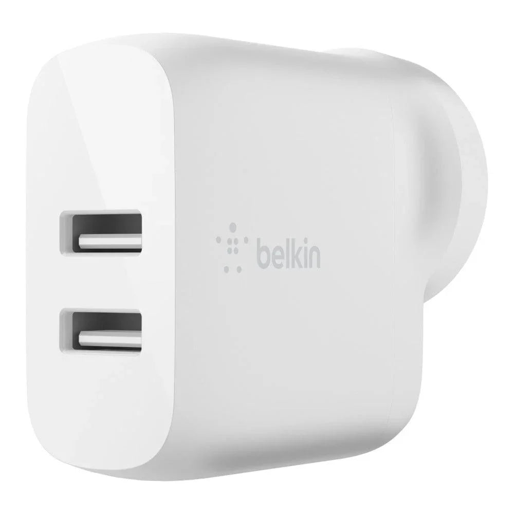 BELKIN BOOST↑CHARGE – 24W / 2x USB-A / Fast Charging – Wall Charger
