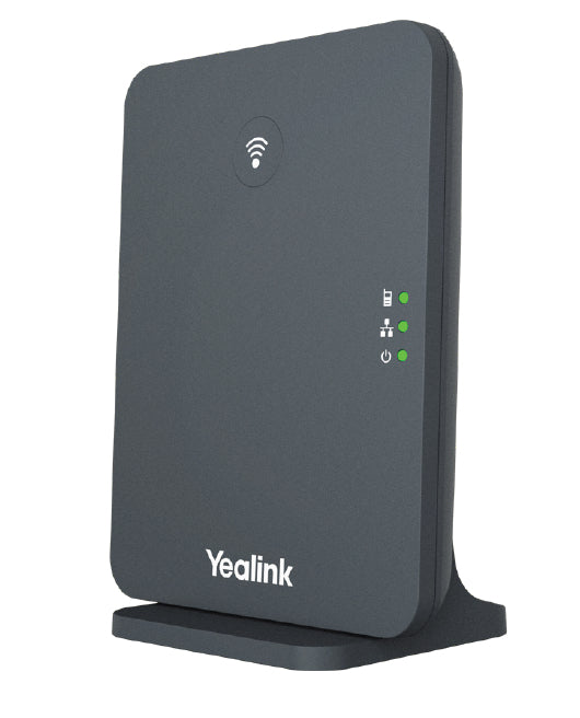 YEALINK 1880 | 1900 MHz |1920 | 1930 MHz | CAT-iq2.0 | 1 x RJ-45 | PoE | 3.612 kg (W70B)