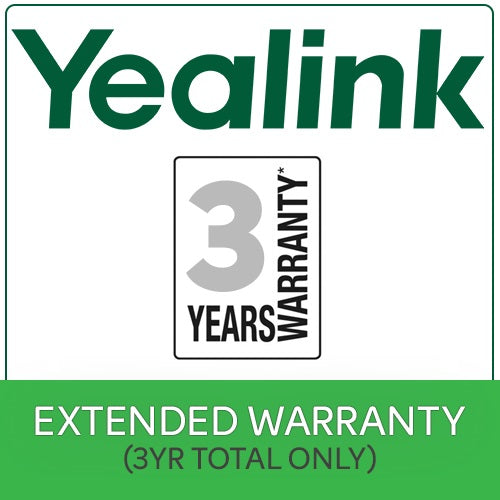 Yealink 3 Years Extended Return To Base (RTB) Yealink Warranty $50 value
