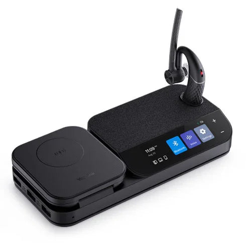 YEALINK BH71 Bluetooth Wireless Mono Headset (BH71-WS) with Workstation (BHB710)