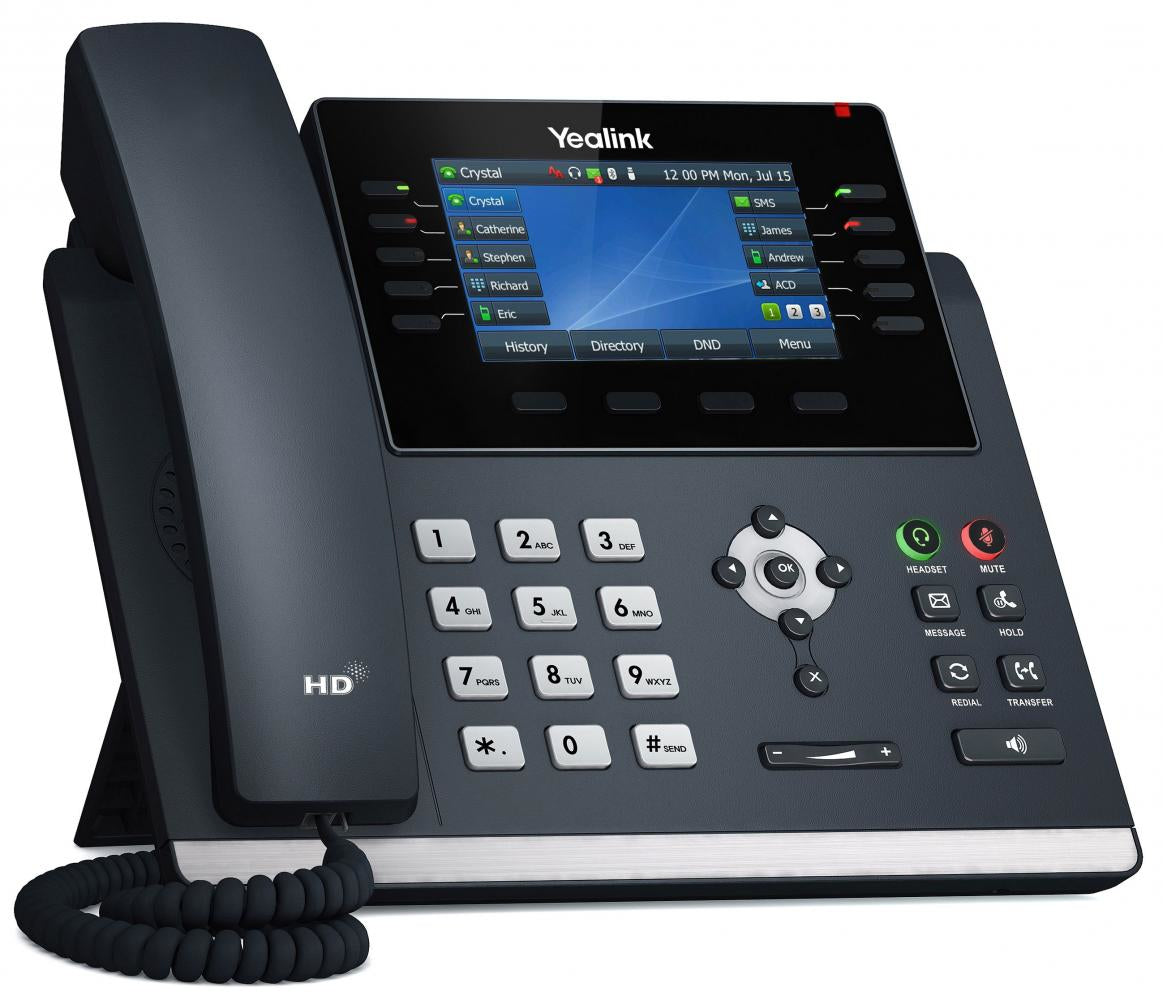 YEALINK Productivity-enhancing SIP Phone for Office Workers and Professionals (SIP-T46U)