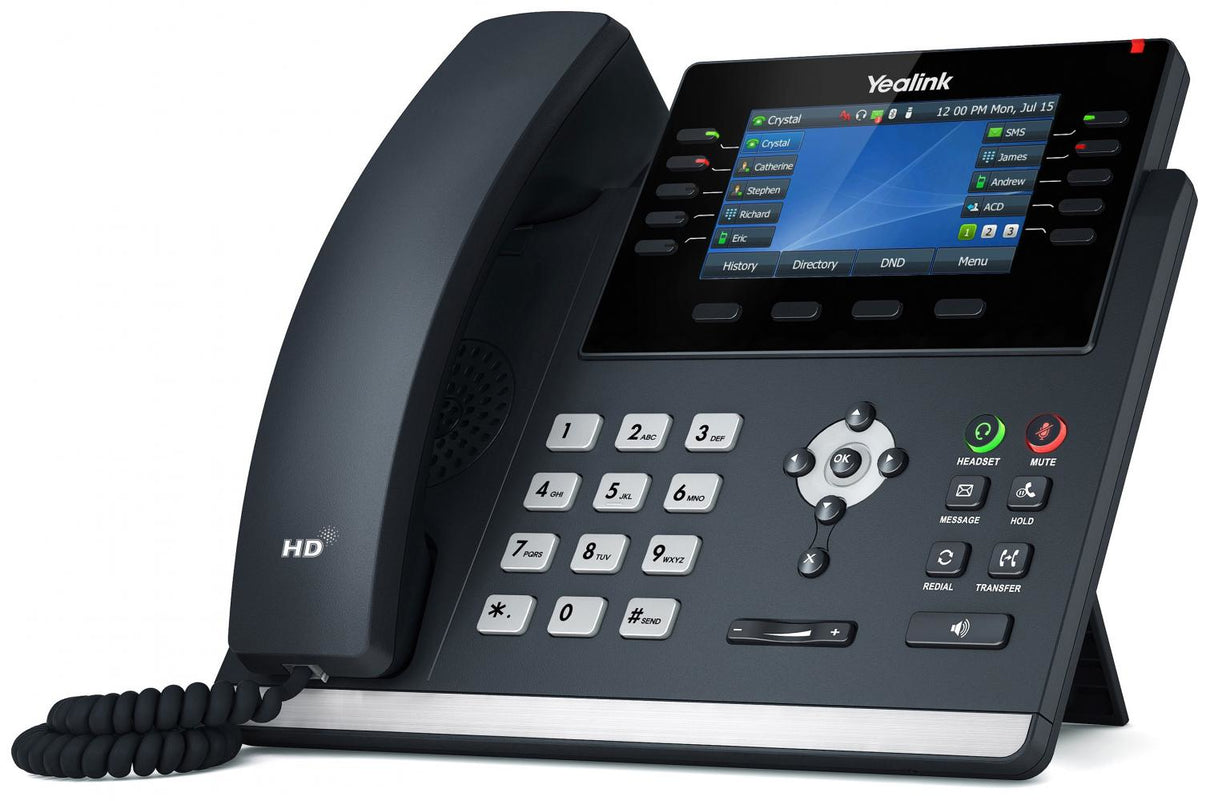 YEALINK Productivity-enhancing SIP Phone for Office Workers and Professionals (SIP-T46U)