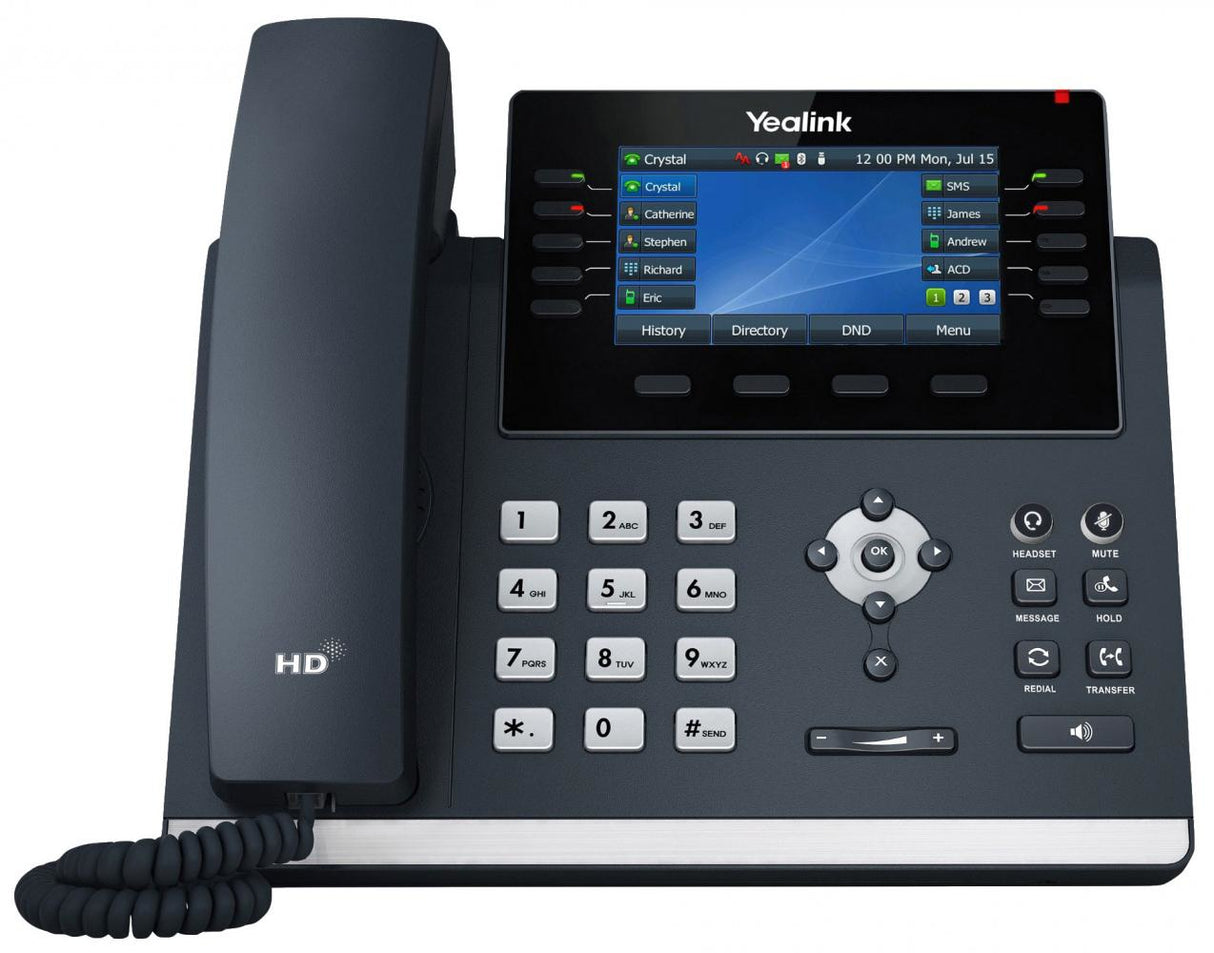 YEALINK Productivity-enhancing SIP Phone for Office Workers and Professionals (SIP-T46U)