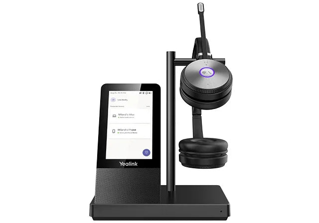 YEALINK Replacement DECT Base with Touch Screen for WH66 MS and UC Headsets (WHB660)