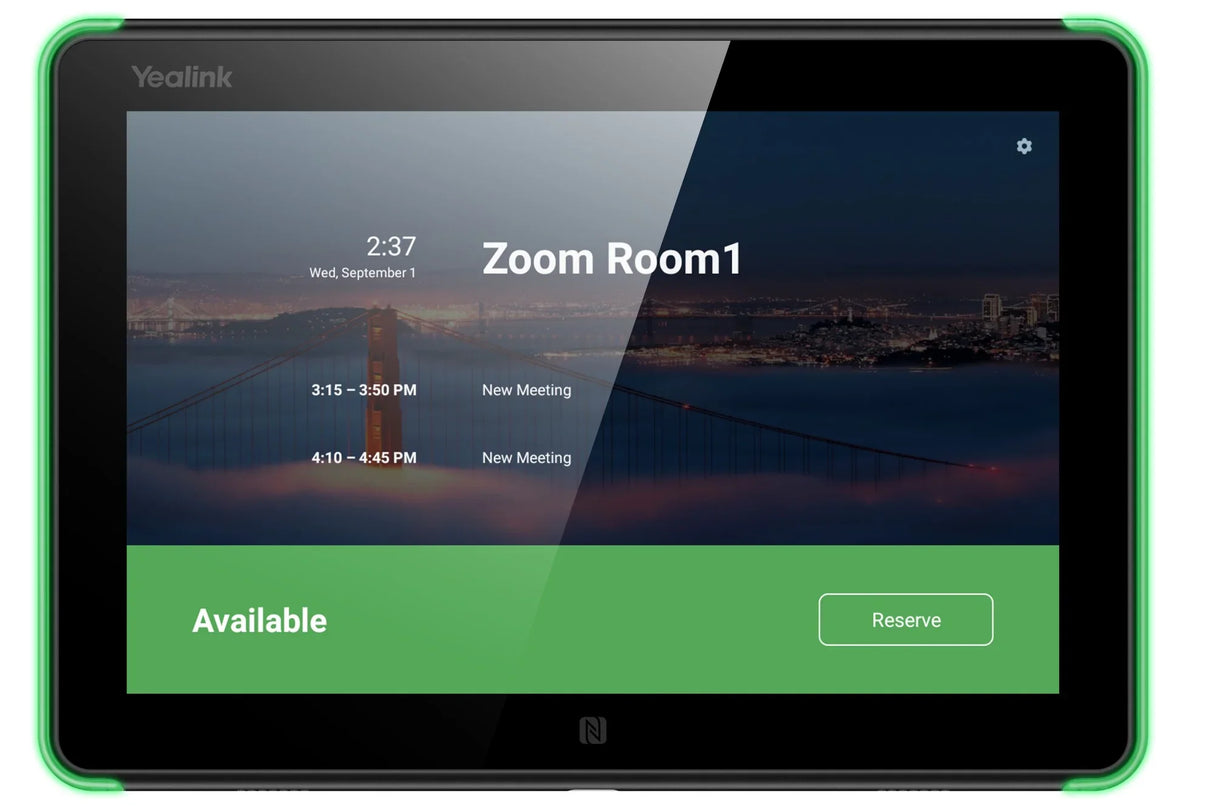 Yealink RoomPanel for Microsoft Teams