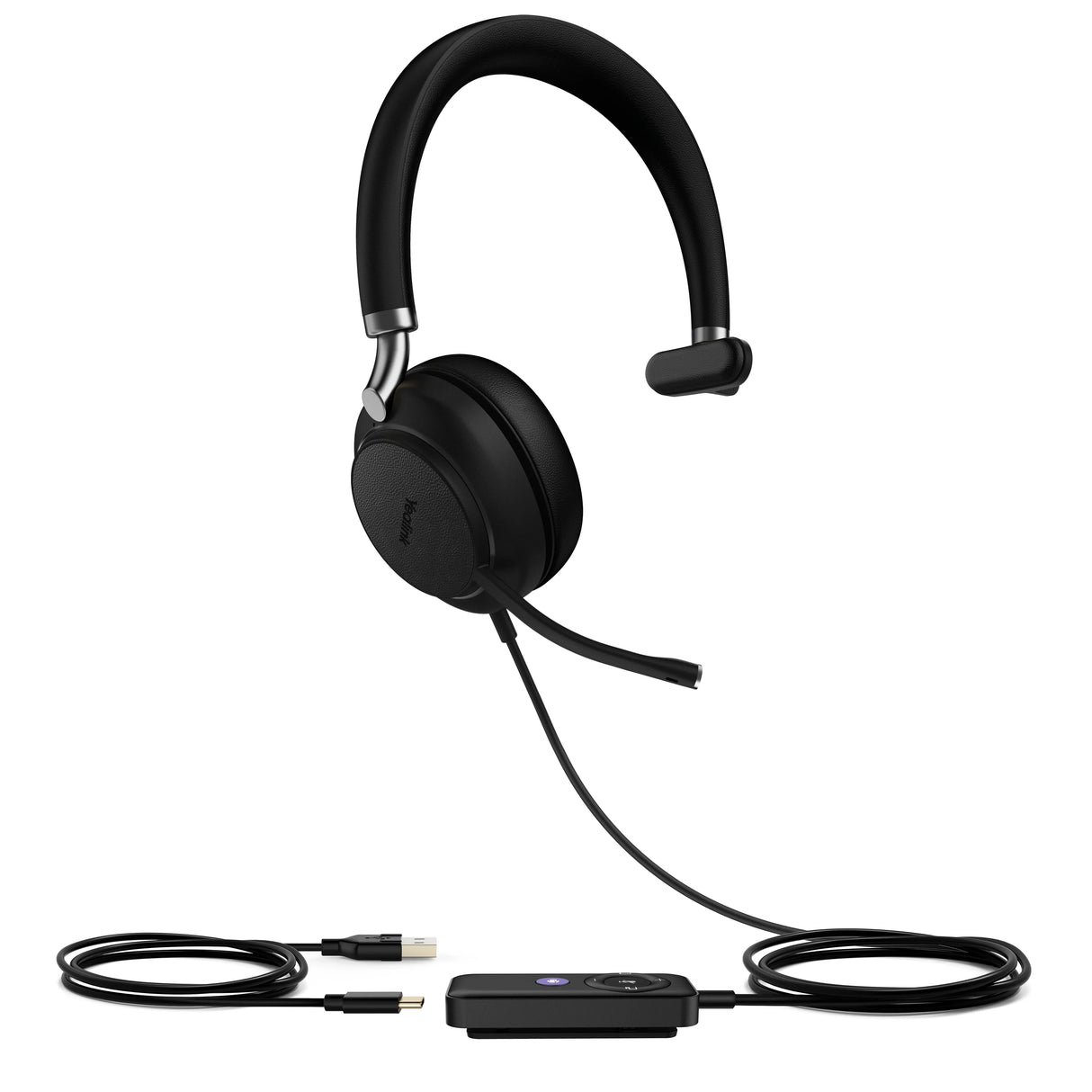 YEALINK UH38 Mono Teams UC | 20 Hz-20 kHz | 10 mW | 115±3 dB SPL | 32 Ω | UD ECM Mic | USB-C | Bluetooth 5.1 | 110 g (UH38-MONO-TEAMS-C)