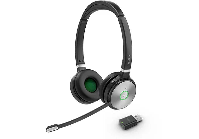 Yealink WH62-DUAL Headset Wireless Head-band Calls/Music Black, Grey