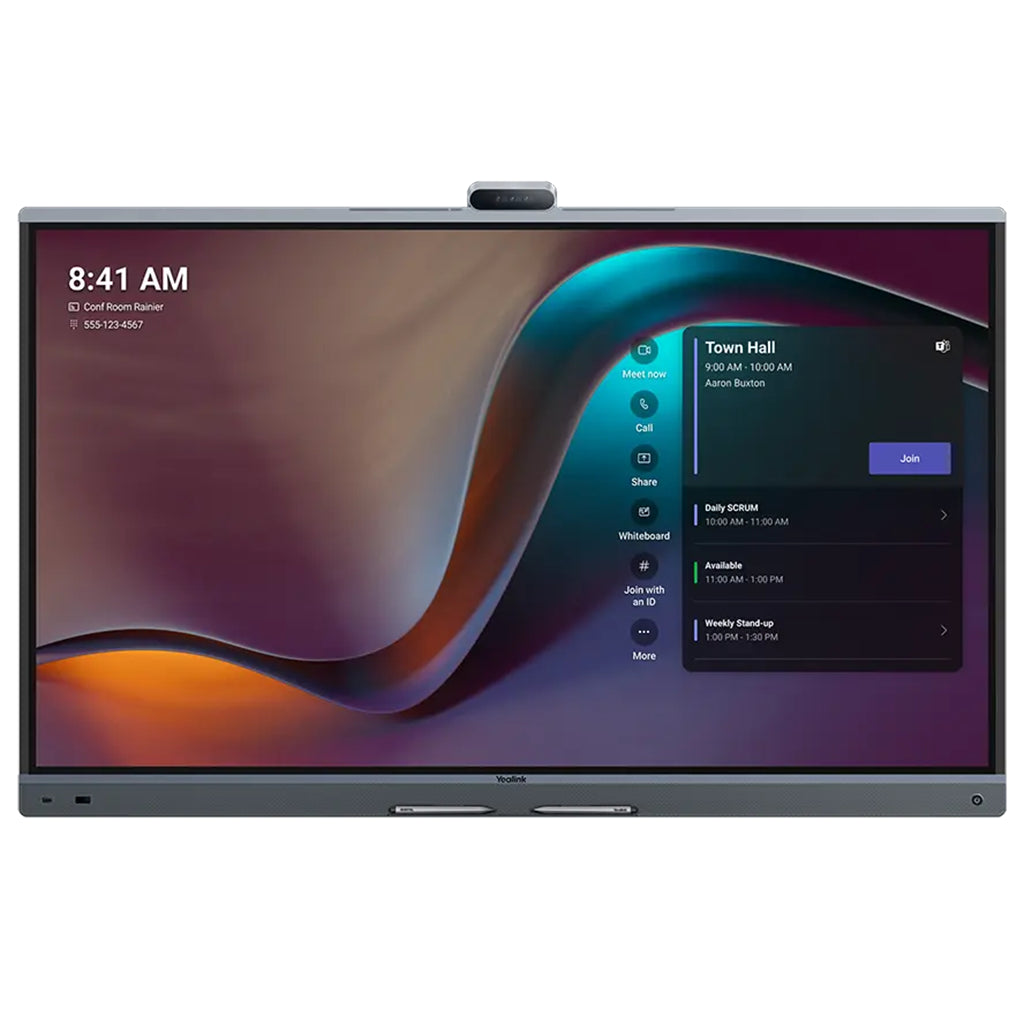 YEALINK 65″ MeetingBoard – 4K Touchscreen with AI Conferencing