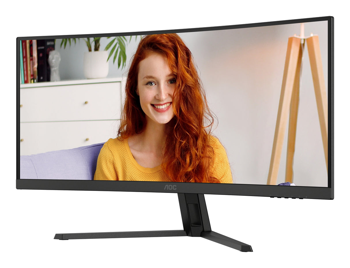 AOC CU34B3E Monitor – 34" / WQHD / VA / 120Hz – Business Monitor
