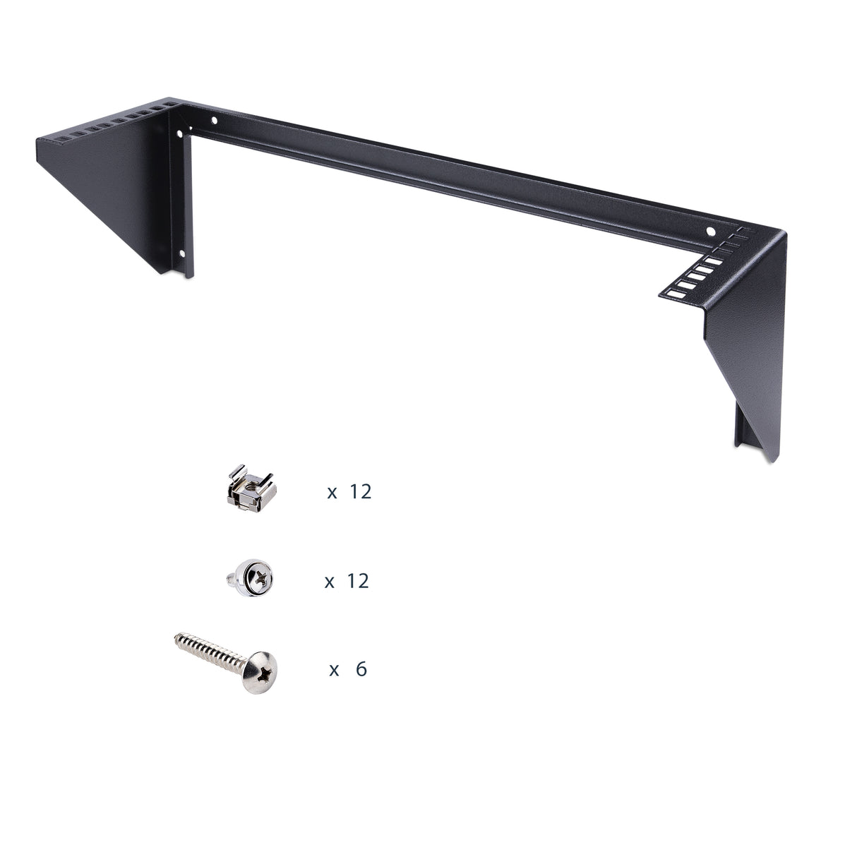 STARTECH 3U 19" Wall Mount Vertical Rack Bracket | Wall Mount Patch Panel Bracket for Data|AV|IT|Computer Equipment | 3U Rack for Cabinet or Server Room | Supports 150lb (68kg) (RK319WALLV) (RK319WALLV)