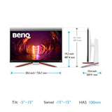 BENQ EX3210U 32" 4K Gaming Monitor