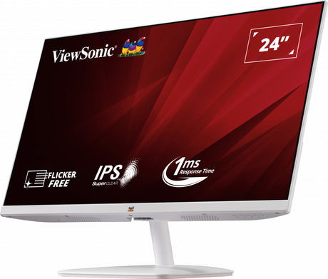 VIEWSONIC computer monitor (24") Full HD LED White