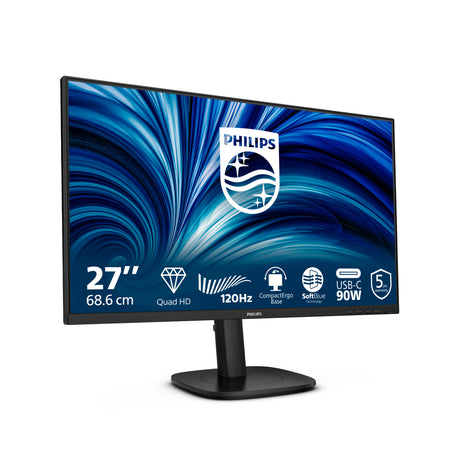 Philips 27B2U3601/75 Monitor – 27" / QHD / IPS / 120Hz – Business Monitor