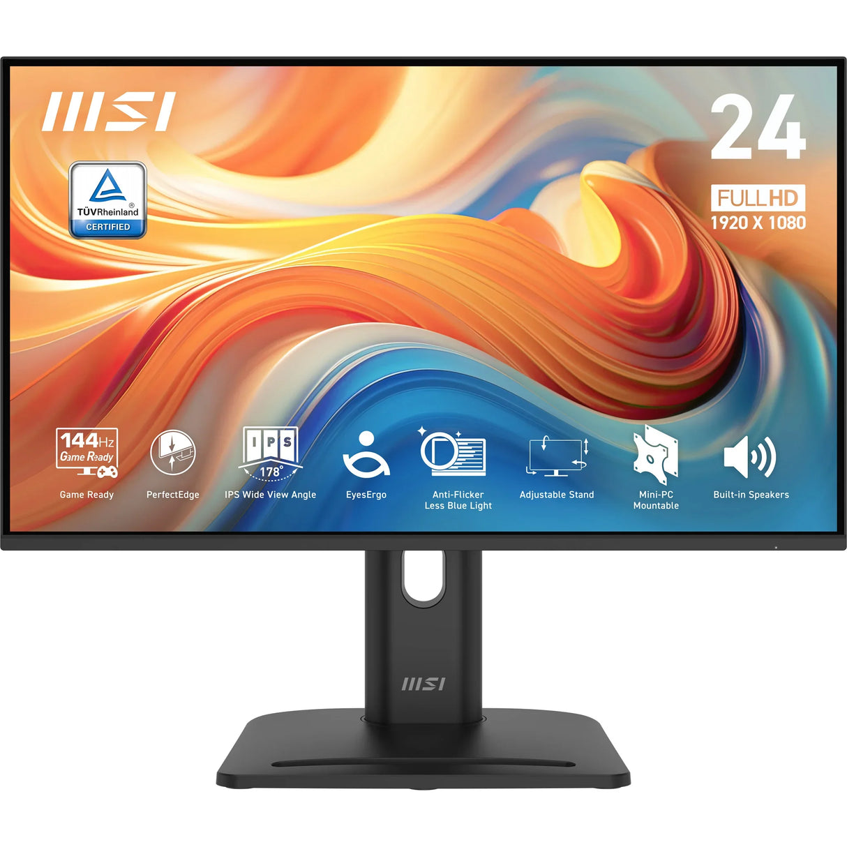 MSI PRO MP245PG E14 Monitor – 23.8" / Full HD / IPS / 144Hz – Business Monitor