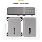 STARTECH.COM 424DAU-USB-C-CHARGER – 240W / 4-Port / GaN – USB-C Charger