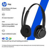 POLY MISSION 415 – Wired (USB-A) / Mono / Office – Head-band Headset
