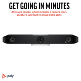 POLY Studio X52 All-In-One Group Video Conferencing System