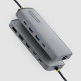 STARTECH 189B-USBC-MULTIPORT – USB-C / 100W PD / DP / 2x USB-A / Ethernet – Docking Station