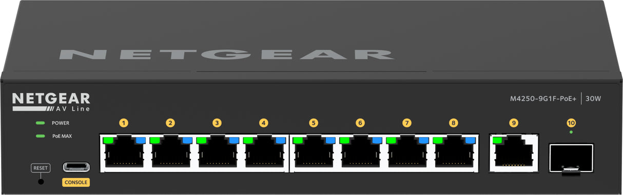 NETGEAR GSM4210PD-100AUS Network Switch 2048MB