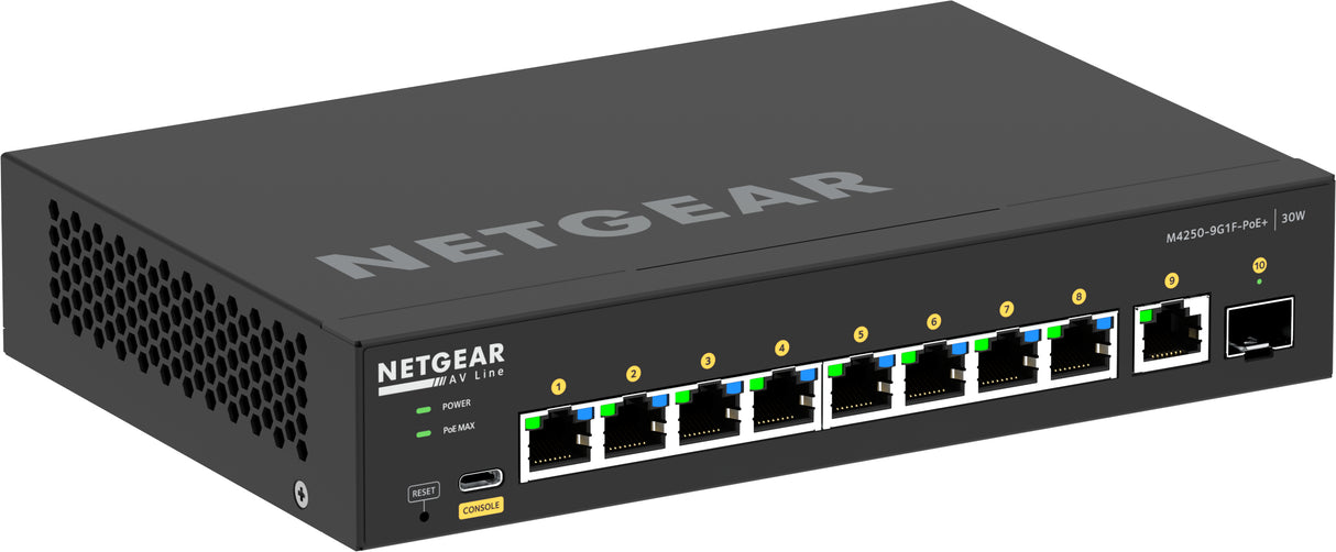 NETGEAR GSM4210PD-100AUS Network Switch 2048MB