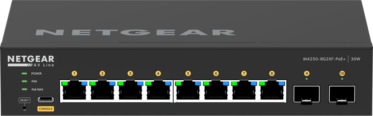NETGEAR GSM4210PX-100AUS Network Switch 2048MB