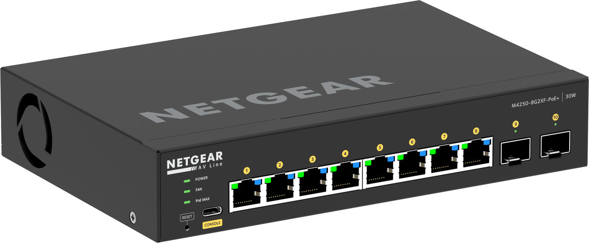 NETGEAR GSM4210PX-100AUS Network Switch 2048MB
