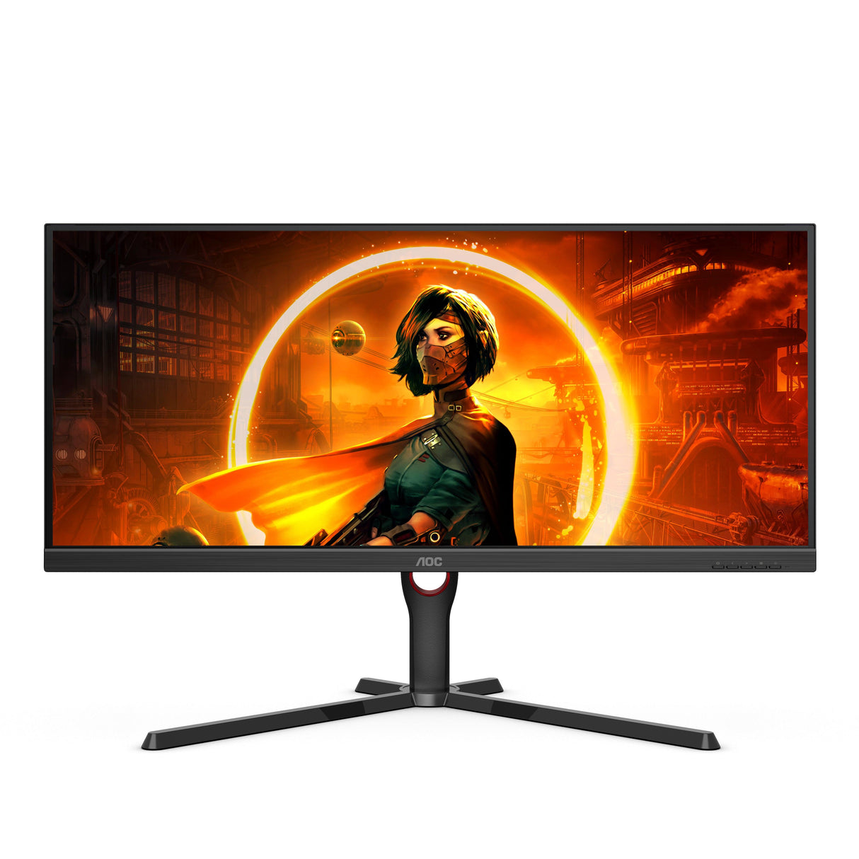 AOC G3 LED display (34") UltraWide Quad HD Black, Red