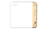 QNAP 4 x 3.5" | Intel Celeron N4505 | 4 GB SODIMM DDR4 | 4GB Flash | 90 W | 100-240 V mm | 2.26 kg (TS-462-4G)