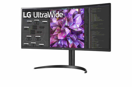 LG computer monitor (34") Quad HD LCD Black
