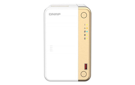 QNAP Intel Celeron N4505 | Intel UHD Graphics | 4GB RAM | 4GB Flash | 2 x 3.5" SATA 6Gb|s | 2 x M.2 2280 | 1.55 kg (TS-262-4G)