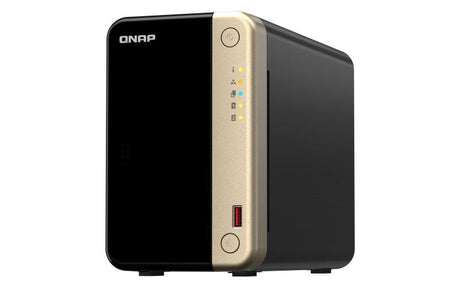 QNAP Intel Celeron N5095 2 GHz | Intel UHD Graphics | 8 GB | 4GB Flash | 2 x 3.5" SATA 6Gb|s | 2 x M.2 2280 PCIe Gen 3 x1 | 2 x RJ-45 | 1.55 kg (TS-264-8G)
