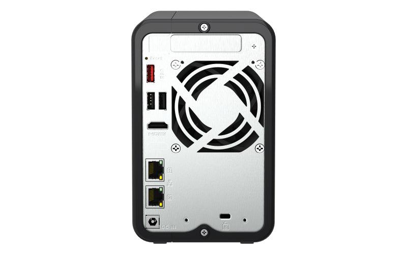 QNAP Intel Celeron N5095 2 GHz | Intel UHD Graphics | 8 GB | 4GB Flash | 2 x 3.5" SATA 6Gb|s | 2 x M.2 2280 PCIe Gen 3 x1 | 2 x RJ-45 | 1.55 kg (TS-264-8G)