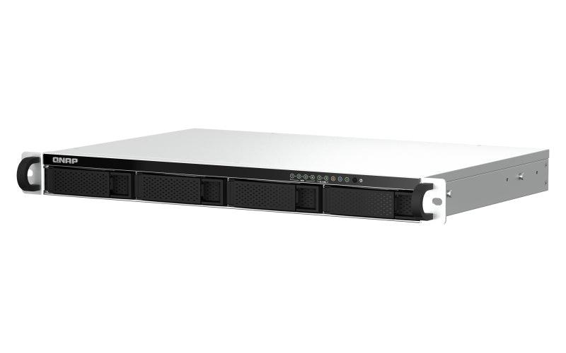 QNAP Intel Celeron N5095 | Intel UHD Graphics | 8 GB SODIMM DDR4 | 4GB Flash | 4 x 3.5" | RJ-45 | USB 2.0 | 1U | 6.6 kg (TS-464U-8G)