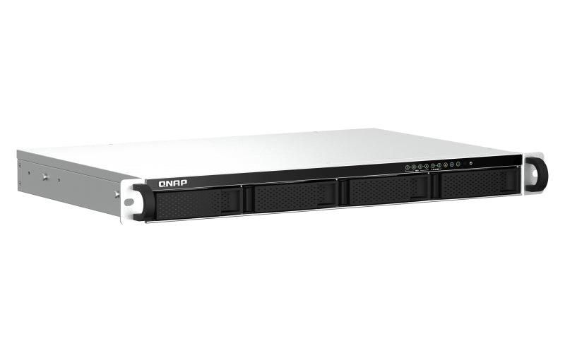 QNAP Intel Celeron N5095 | Intel UHD Graphics | 8 GB SODIMM DDR4 | 4GB Flash | 4 x 3.5" | RJ-45 | USB 2.0 | 1U | 6.6 kg (TS-464U-8G)