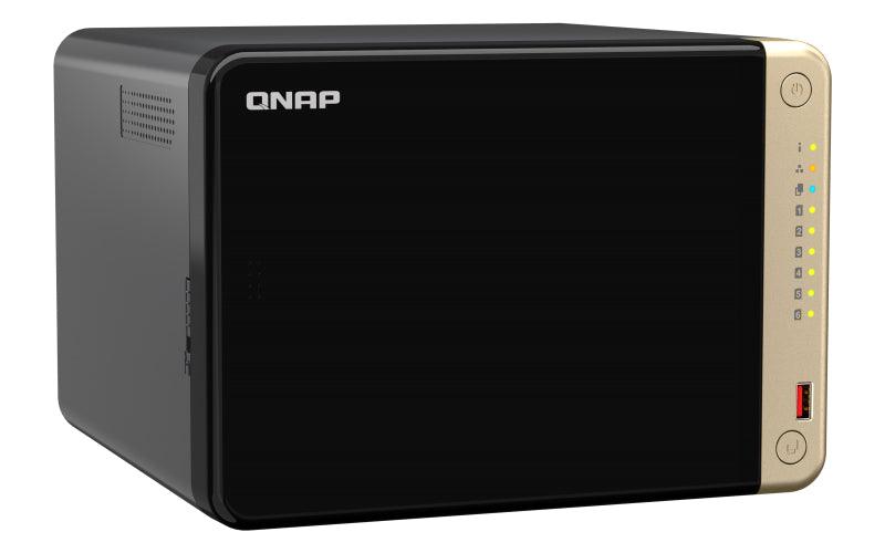 QNAP 6 x 3.5" | Intel Celeron N5105|N5095 | 8 GB SODIMM DDR4 | 4GB Flash | 120 W | 100-240V | 2.9 kg (TS-664-8G)