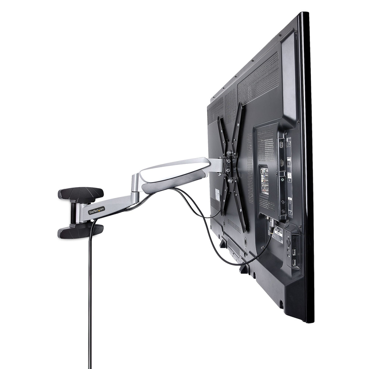 STARTECH VESA TV Wall Mount | Adjustable Full Motion Mount For 23"-55" Displays | Slim Wall Mount TV Bracket Supports 66lb (30kg) | Extendable|Tilting|Swivel Monitor Wall Mount (FHA-TV-WALL-MOUNT) (FHA-TV-WALL-MOUNT)